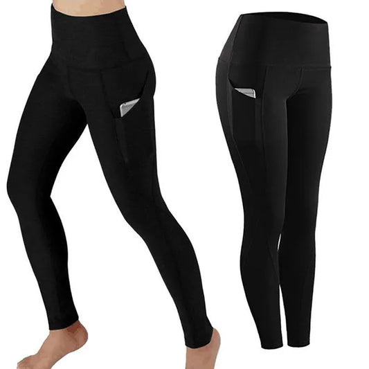 Leggings da donna alla moda Pantaloni da yoga a vita alta fitness skinny Palestra Sport Allenamento Corsa Esercizio Taglie forti XS-3XL