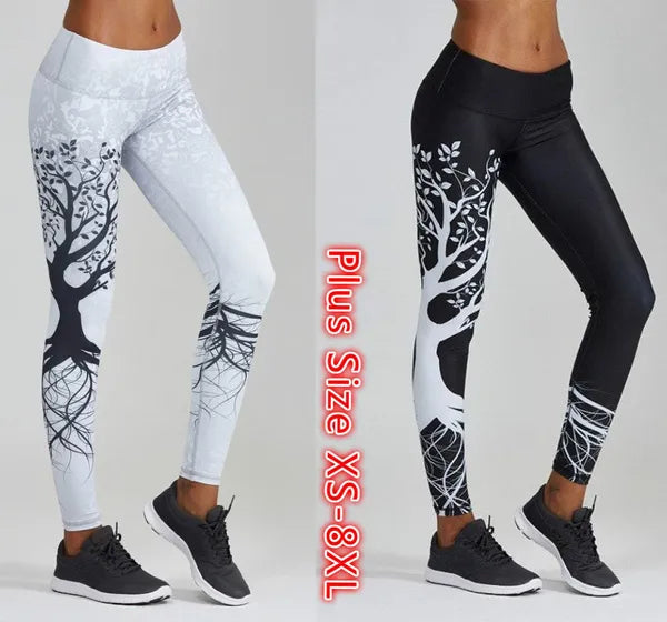 leggings per allenamento Fitness Pantaloni sportivi da palestra leggings da yoga XS-8XL