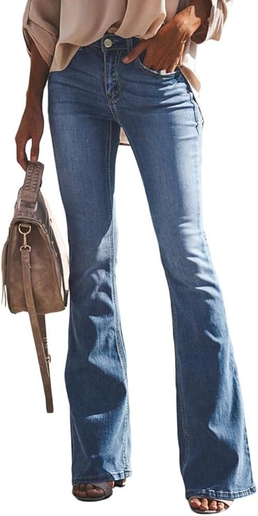 jeans a Vita Media Elasticizzati vestibilità Slim