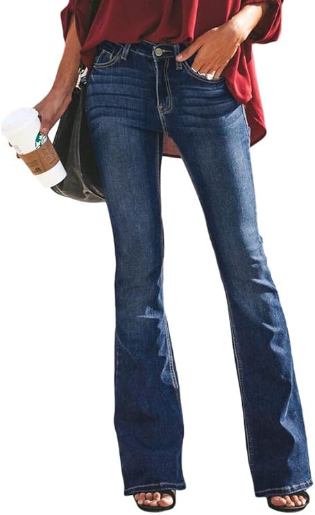 jeans a Vita Media Elasticizzati vestibilità Slim