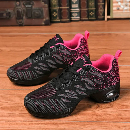 NOVITÀ! Scarpe da ginnastica,da corsa da donna comode e traspiranti Scarpe da ballo (Taglia: 35-40)