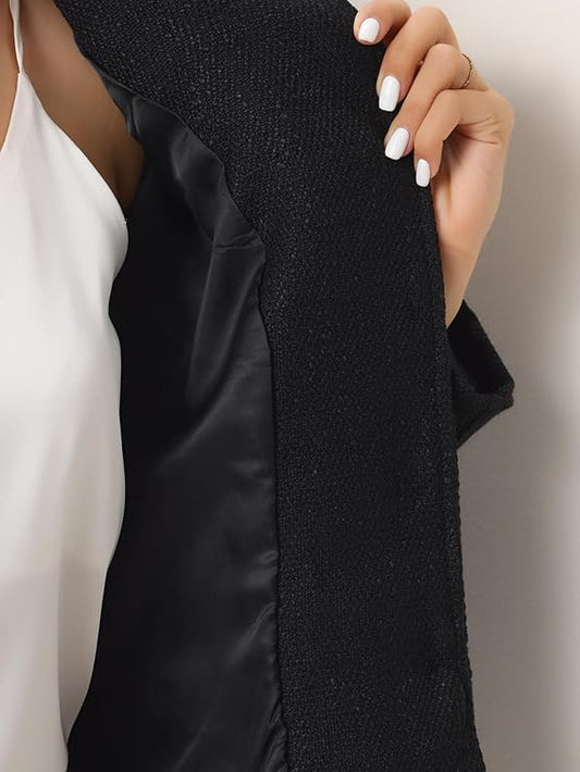 Tailleur Eleganti Completo Maniche Lunghe Giacca E Gonna 2 Pezzi Set da Lavoro da Ufficio