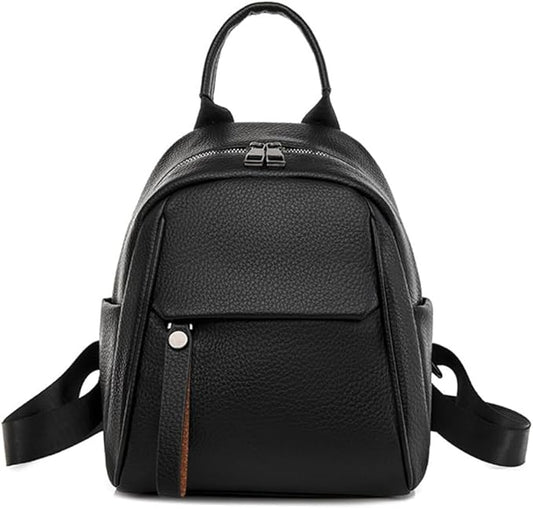 Moda Donne Zaino Lusso Morbido PU Pelle Zaini Femminile Piccolo Scuola Borse per Ragazze Adolescenti Casual Book Bag