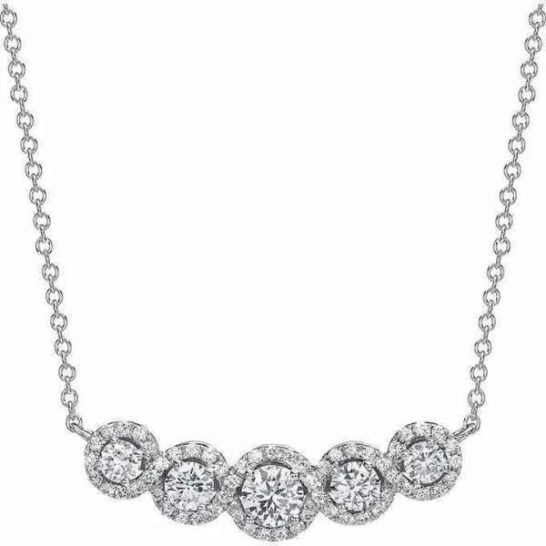 Stupenda collana glamour donna in silver 925