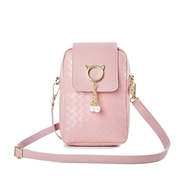 Mini bag fashion per ragazza a tracolla porta cellulare