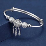 Elegante bracciale donna silver 925