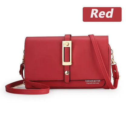 Mini bag fashion per ragazza in 4 varianti diverse in pelle a tracolla