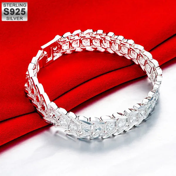 Bellissimo bracciale donna in silver 925 molto elegante e fashion