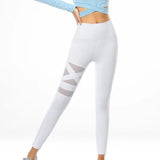 Pantaloni da yoga da donna a vita alta Leggings da palestra Sport Energy Fitness  da allenamento per donna da allenamento per corsa