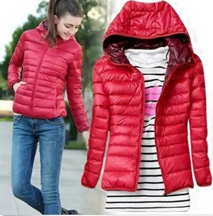 piumino corto imbottito corto da donna invernale giacche calde Cappotto parka Lady Down