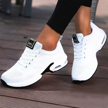 Scarpe da ginnastica da donna con cuscino antiurto,  da corsa casual, antiscivolo, leggere, traspiranti, comode, da passeggio, da jogging, da fitness, da tennis