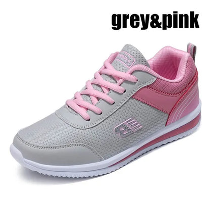 Scarpe da ginnastica casual in pelle da donna Scarpe da corsa Scarpe sportive