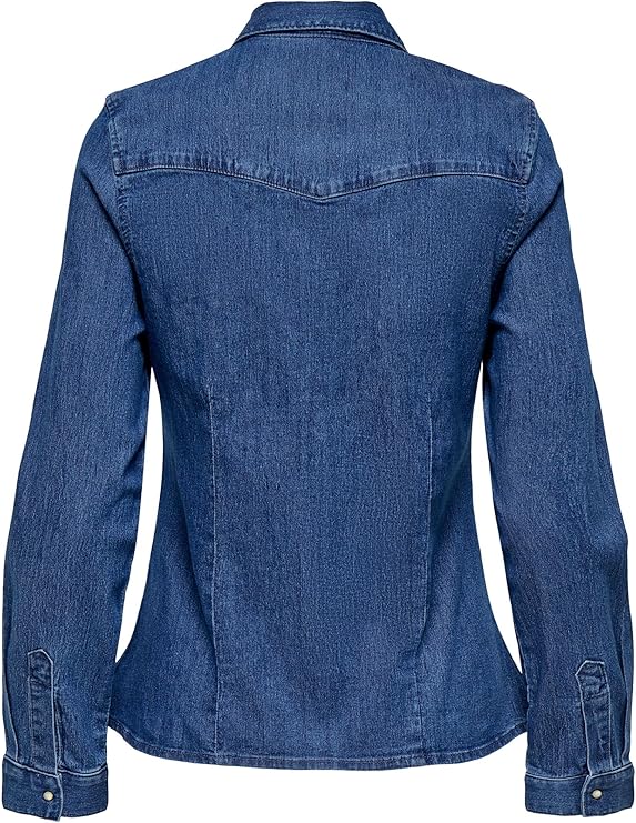 Camicia Only Onlsasia Rhinestone DNM Shirt AKM