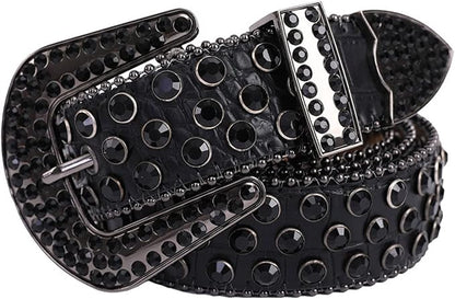 Morain Cintura in vita, brillante cintura in vita per ragazze con catena di lusso dolce cintura alla moda cintura piena di strass