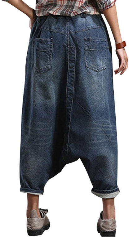 Jeans Youlee Donne Big Crotch Harem