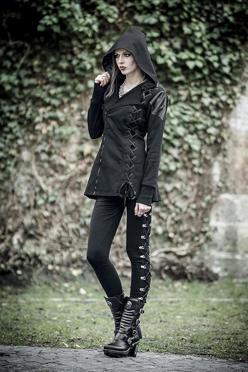 Leggings Neri con Allacciatura