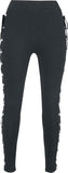 Leggings Neri con Allacciatura