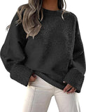 Maglione Pullover Spesso da Donna, Autunno Inverno, Casual