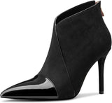 Stivaletti Cerniera Slip-on Feste Ufficio Dress Stivali