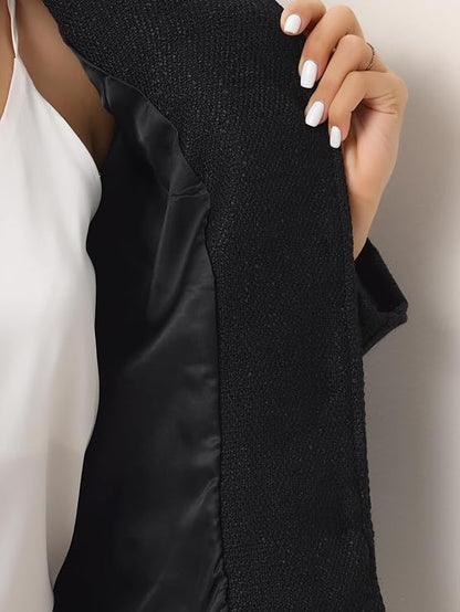 Tailleur Eleganti Completo Maniche Lunghe Giacca E Gonna 2 Pezzi Set da Lavoro da Ufficio