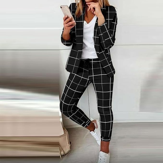 Tailleur Primaverile Autunno Pantaloni e Giacca Cerimonia