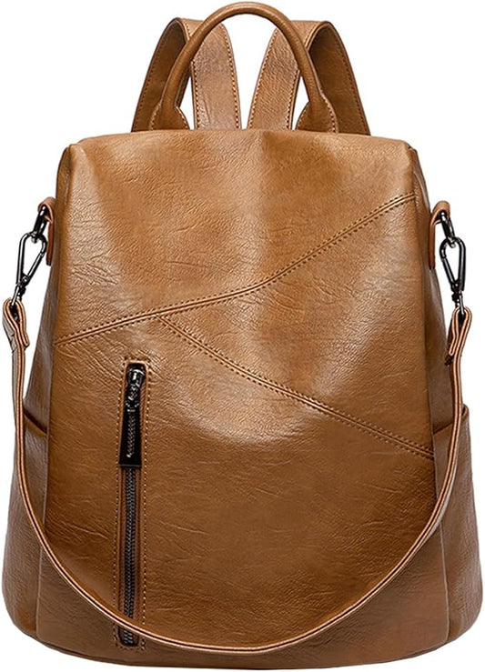 Donna Borse a zainetto in Pelle PU Zaino Multifunzionale