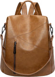 Donna Borse a zainetto in Pelle PU Zaino Multifunzionale